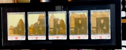 Nagyméretű polaroid sorozat Herendi Gáborról! Ritkaság!