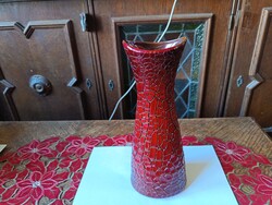 Zsolnay Crackled Glazed Vase