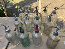 On Sale Antique Soda Bottle Collection (13 pcs in one lot) - Dreher, Terleth Félix Csepel, Szeged