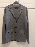 Eredeti olasz Emporio Armani XL-es kötött blézer, zakó, kötött kardigán-blézer -unisex, boyfriend