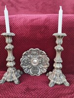 Vintage Alpaca Candle Holder Centerpiece