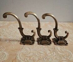 English Style Solid Copper Hook, Coat Hanger, Coat Rack, Antique