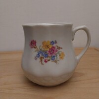 Kőbányai porcelain squat mug