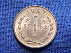 Western Samoa (Samoa I Sisifo) 1 Sene 1967