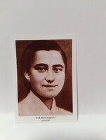 Bódi Mária Magdolna 1921-1945 retro papír szentkép imakártya