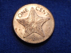 Bahama-szigetek 1 Cent 1987