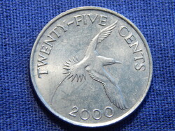 Bermuda-szigetek 25 Cents 2000
