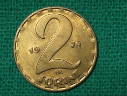 2 Forint 1974 ! Not Circulated ! Proof Finish !