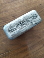 Aluminum, carbonated beverage cartridge box - 