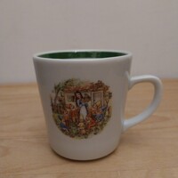 Kahla porcelán gyerek bögre  Hófehérke és a hét törpe.