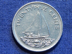 Bahama-szigetek 25 Cents 1981