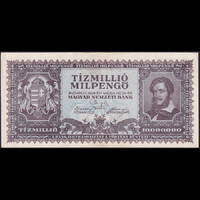 Magyarország 10 millió Milpengő 1946 EF
