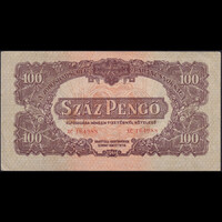 Magyarország 100 Pengő 1944 Vöröshadsereg VF