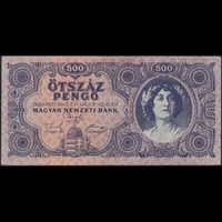 Magyarország 500 Pengő 1945 VF