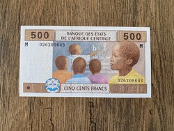 Közép-Afrikai Köztársaság 500 Francs 2002 UNC