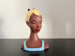 Rare retro Cortendorf ceramic female bust / bust sculpture - Model number: 3101