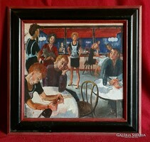 Unknown painter: Café