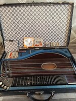 Classic antique Austrian/German concert cittern, approximately 110–130 years old, complete