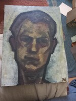 Ferenc Vörös Self-Portrait 1970