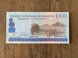 Ruanda 1000 Francs 1998 UNC