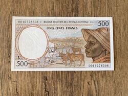 Gabon 500 Francs 1993 UNC