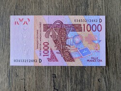 Mali 1000 Francs 2003 UNC