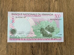 Ruanda 500 Francs 1998 UNC
