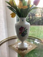 Herendi Tertia kézifestett porcelán váza