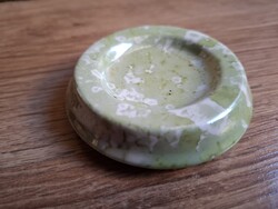 Retro hand-painted porcelain ring holder dish