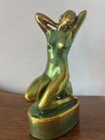 Zsolnay Eosin Female Nude