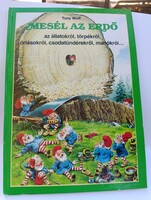 Tony Wolf Mesél az erdő 1990 retro mesekönyv ISBN 9634230334