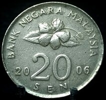 Malajzia 20 Sen, 2006 G01D1