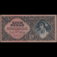 Magyarország 1000 Pengő 1945 VF