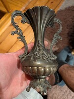 Old bronze vase