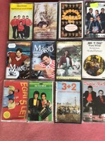 Original factory cassette tape pack 12 pcs, cheerful, dance music