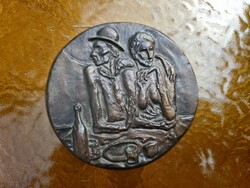 ABSZINT IVÓK, BRONZ IRÓASZTAL DÍSZ