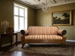 19. századi biedermeier kanapé
