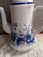 Blue Floral German Teapot Jug