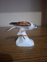 Aquincum porcelain bird, falcon, eagle. Flawless. Marked