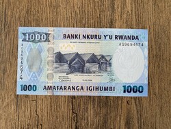 Ruanda 1000 Francs 2008 UNC