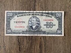 Kuba 20 Peso 1958 XF+