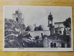 Antik lap, Olaszország, Szicilia, Palermo,San Giovanni degli Eremiti (Remete Szent János temploma)