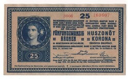 1918 25 korona VF