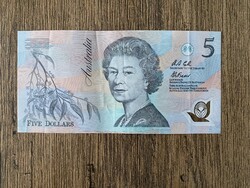 Ausztrália 5 Dollár 1992 XF+