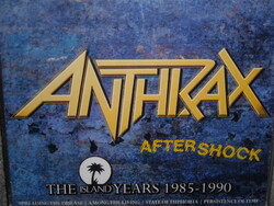 ANTHRAX AFTERSHOCK The Island Years 1985-1990 4cd CD NEW factory sealed