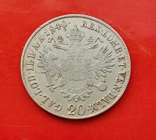 Ezüst 20 krajcár 1840 A