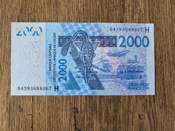 Niger 2000 Francs 2003 UNC