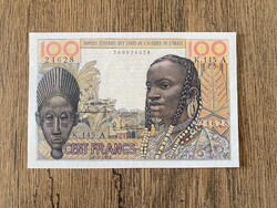 Szenegál 100 Francs 1961 XF+