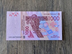 Benin 1000 Francs 2003 UNC