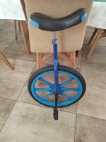 Blue unicycle bicycle for sale